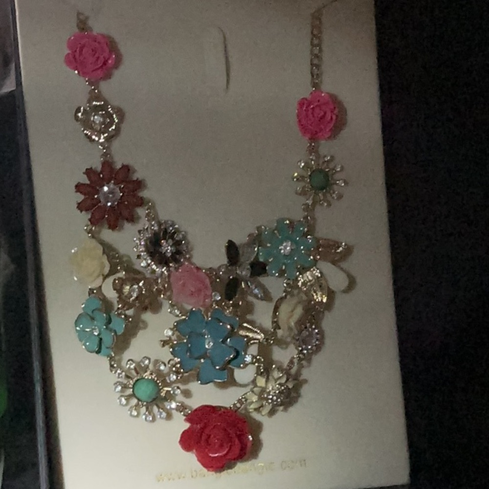 Amrita Singh Multicolor Floral Necklace
